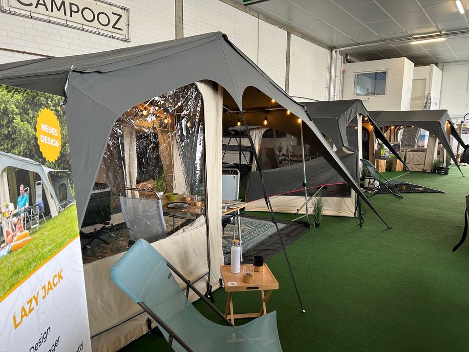 Zeltanhänger FALTCARAVAN Ausstellung Campooz Cabanon in Rhede