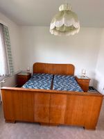 Schlafzimmer, Ehebett, Doppelbett 1950er Jahre Sachsen - Weischlitz Vorschau