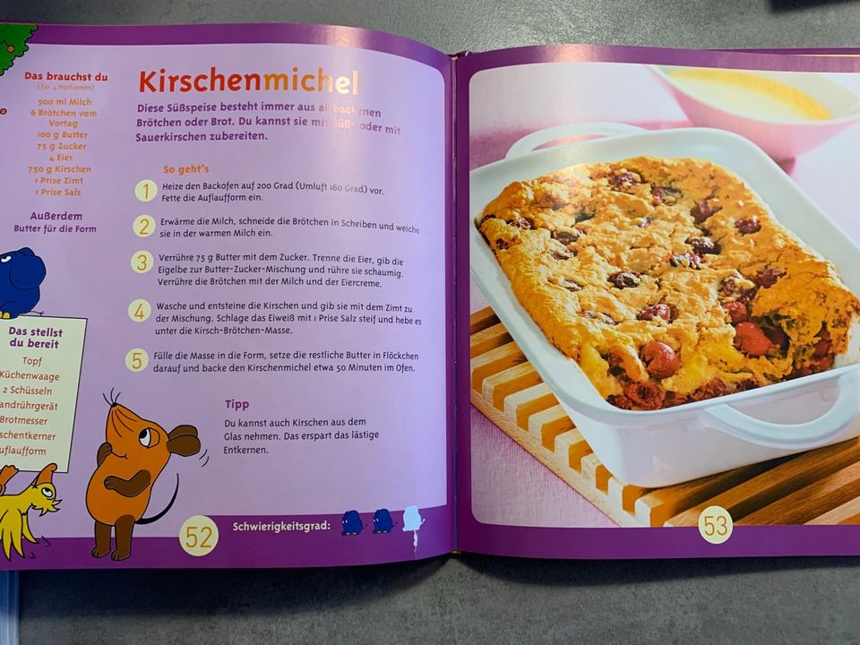 Meine ersten Rezepte - Kochbuch - Kinder - kochen mit der Maus in Schöppingen