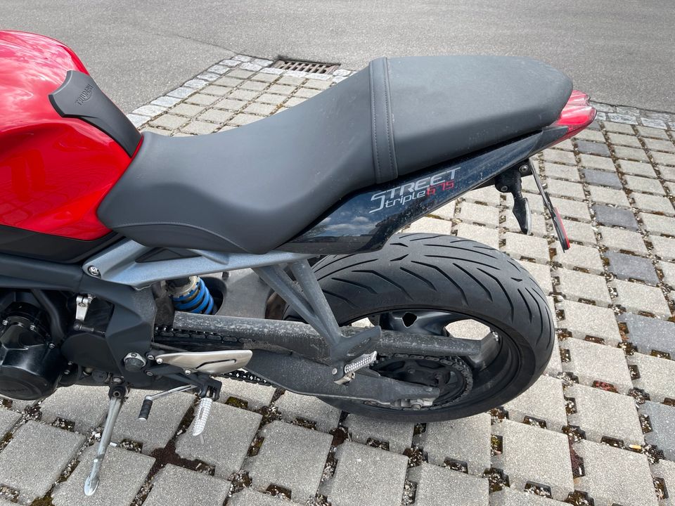 Triumph Street Triple in Traunreut