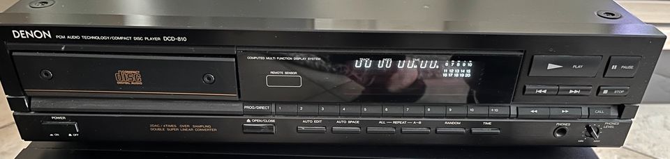 Denon PCM audio Disk Player DCD-810 in Mainz