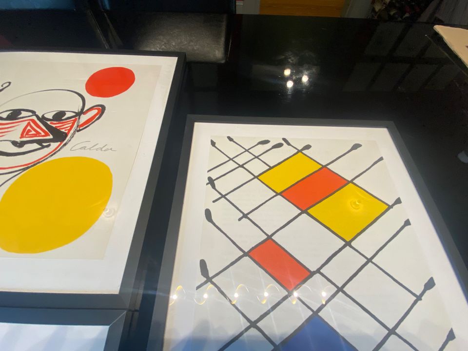 Alexander Calder, 4 Lithografien, Derriere Le Miroir in Hamburg