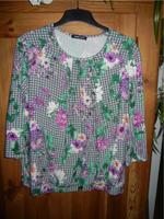 Frank Wald Langarm Shirt neu Gr. 42 bunt floral NP 40 Bayern - Haselbach b. Mitterfels Vorschau
