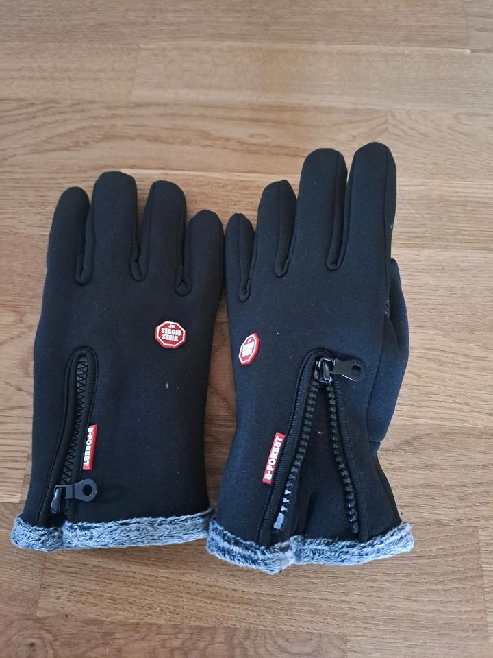 Handschuhe, NEU, winddicht, Größe L, schwarz, in Leipzig