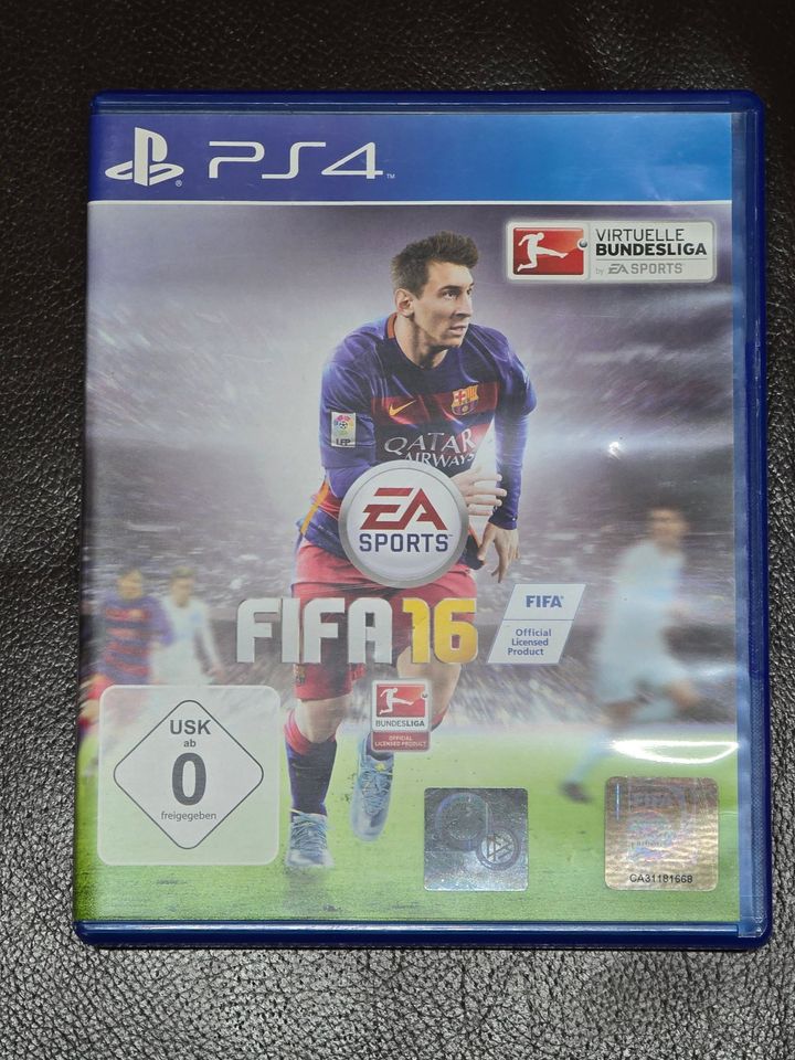 Spiel für Play Station 4, PS4, Fifa 16, Fifa 2016 EA Sports in Recklinghausen