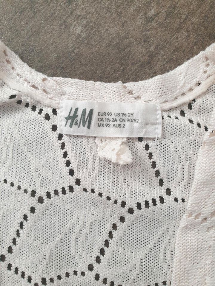 Strickjacke H&M Gr. 92 in Bippen