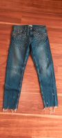 Schicke blaue Jeans mit Perlen von Zara Woman, Gr. 36, Gr. S Saarland - Ottweiler Vorschau