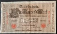 1000 Mark Reichsbanknote 1910 Berlin - Charlottenburg Vorschau