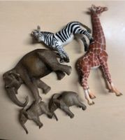 Schleich Figuren Elefant, Giraffe, Zebra, Elefanten Kalb Baden-Württemberg - Horb am Neckar Vorschau