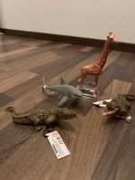 Paket Spielzeug Schleich Neu Krokodil Hai Giraffe ⭐️ Niedersachsen - Ankum Vorschau