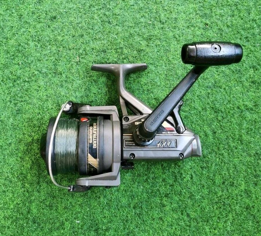 Shimano Baitrunner 4500 Freilaufrolle OLD SCHOOL KULT Karpfen TOP in  Niedersachsen - Bad Bentheim