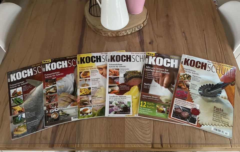 Kochschule 6 Zeitschriften in Abtsteinach