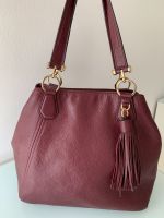 MICHAEL KORS Leder Handtasche ** weinrot ** neuwertig ** TOP** Hessen - Nauheim Vorschau