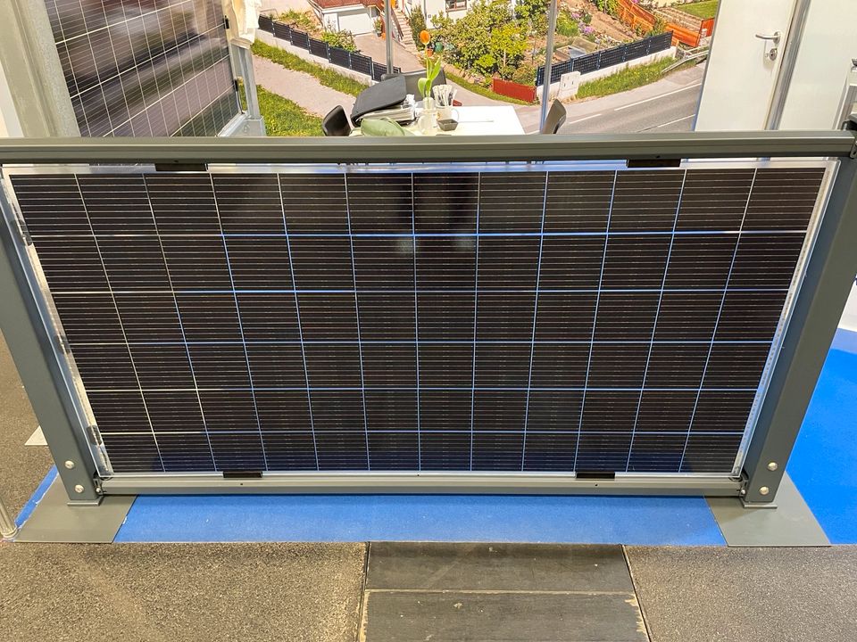 Solarzaun zur PV Einspeisung in Twistetal