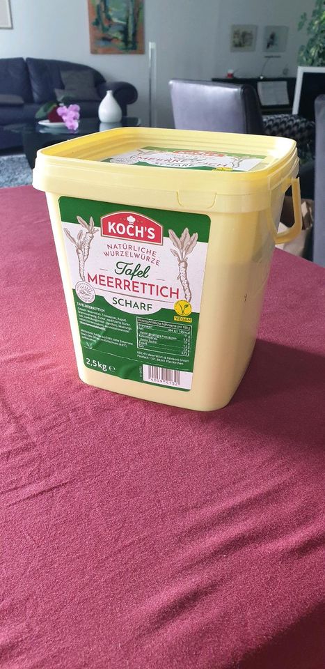 Koch's Tafel-Meerrettich, scharf, 2,5 kg. in Würzburg