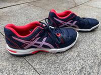 Asics Hallenschuhe, Volleyballschuhe, blau/pink Bielefeld - Bielefeld (Innenstadt) Vorschau