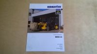 Prospekt " KOMATSU Teleskoplader WH613 " von 2008 / TOP Bayern - Röslau Vorschau