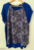 Blusenshirt mit Paisleymuster Größe 40/42 Hessen - Bad Vilbel Vorschau