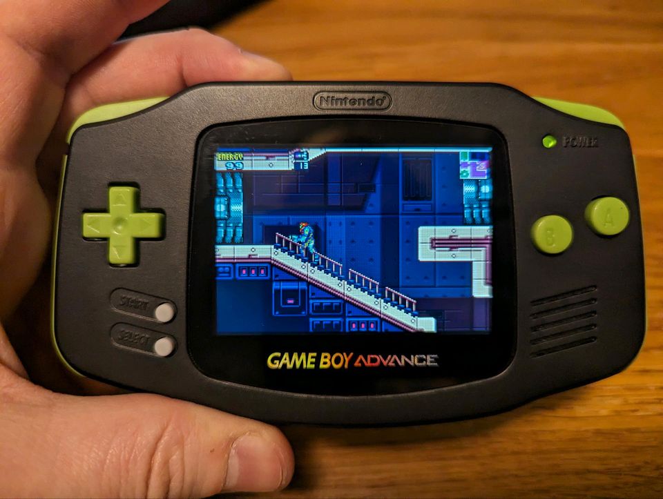 Gameboy Advance GBA mit IPS Display in Lohr (Main)