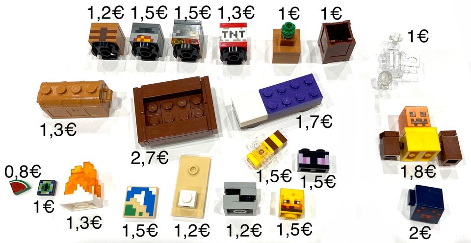 Lego Minecraft Figuren & Zubehör *TOP* ab 1€ in Gelsenkirchen