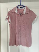 Bluse s.Oliver rot weiß gestreift Hemdbluse Gr. M 40 Sommer Kurza Nordrhein-Westfalen - Olfen Vorschau