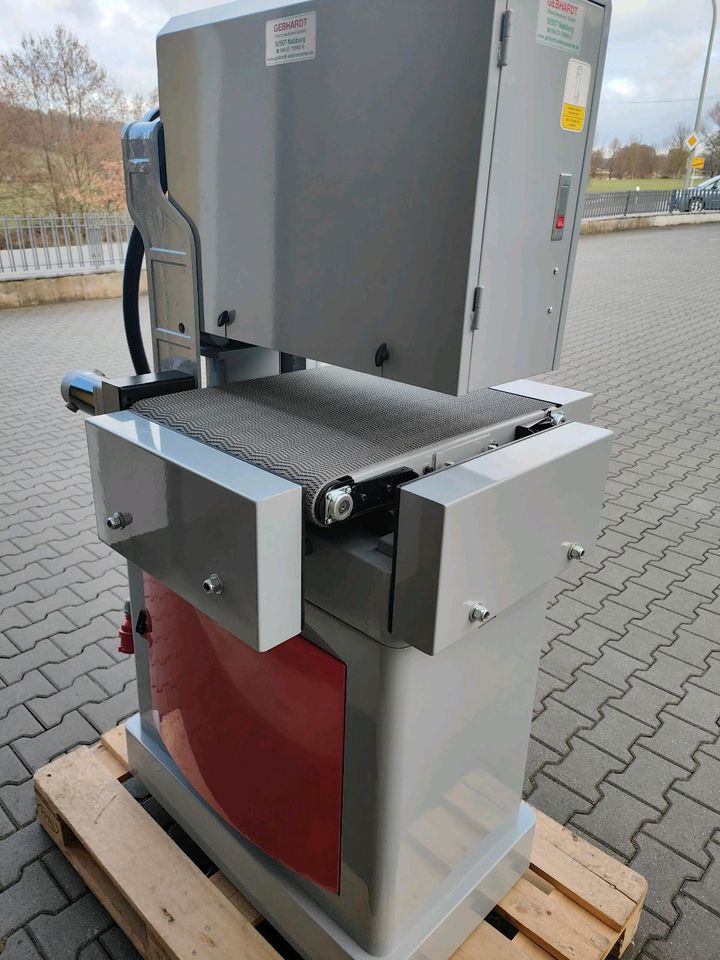 Holzmann Breitbandschleifmaschine R455B Aktion in Nabburg