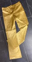 RAGAZZA Stoffhose Gr. 38 Glanz Gold Zebraprint in Mattgold Baden-Württemberg - Volkertshausen Vorschau
