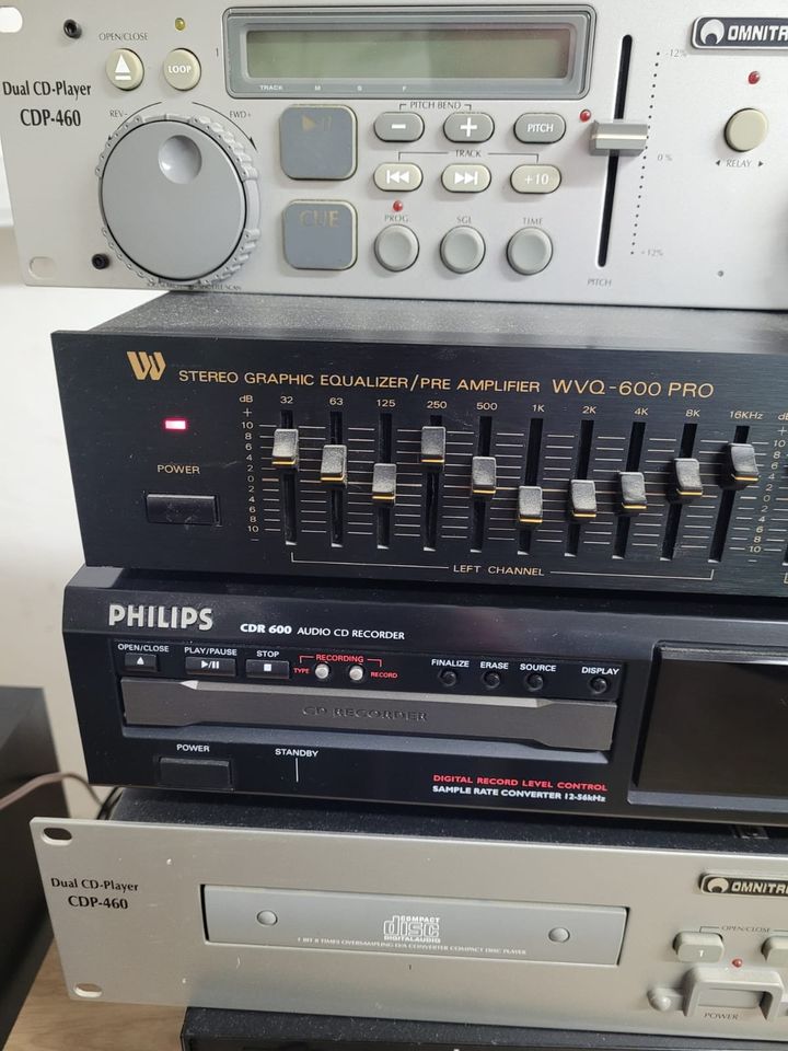 Stereoanlage Onkyo / Philips / Omnitronic / Komplettpaket in Gosheim