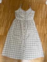 Karokleid Midikleid Kleid Midi kariert beige Spaghetti Y2K 38 Bayern - Würzburg Vorschau