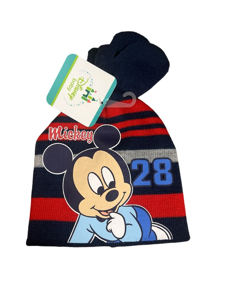 Neuware Disney Baby Mützen Set Mickey in Feucht