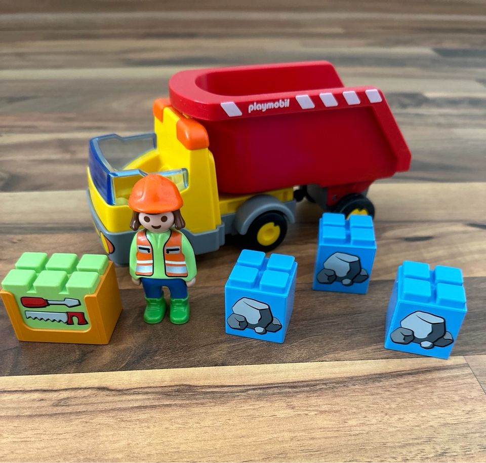 Playmobil Kipplaster LKW Baustelle inkl. Zubehör Lego Duplo in Leipzig