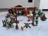 Playmobil Snake River Ranch/Farm Cowboys +viel Zubehör Bayern - Landsberied Vorschau