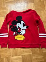 Mickey Mouse Hoodie rot mit Kapuze 164 Düsseldorf - Lichtenbroich Vorschau