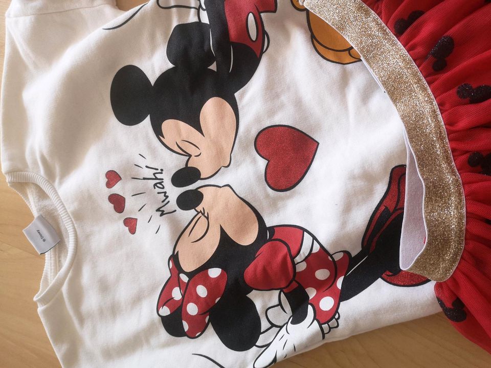 Disney Mickey Set Pullover und Rock 122 6-7 Jahre in Lauf a.d. Pegnitz