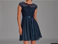 Cocktailkleid, Ballkleid dunkelblau Gr. 34 Nordrhein-Westfalen - Detmold Vorschau