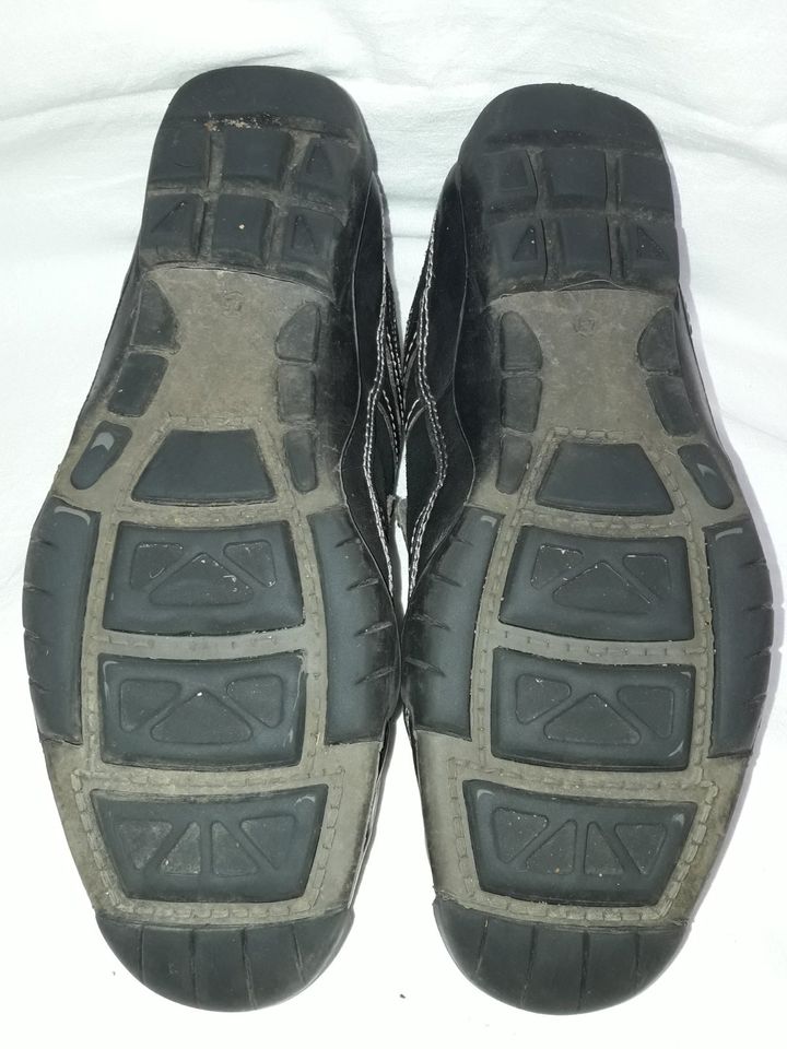 Herren Sneaker / Halbschuh von Carrera, schwarz, Leder Gr. 43 in Reinfeld