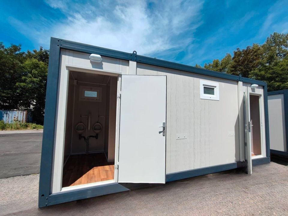 Sanitäranlage | WC-Container | Anlage | Toilettencontainer | Container Kaufen | 6m Toilettenconrainer in Oberhausen