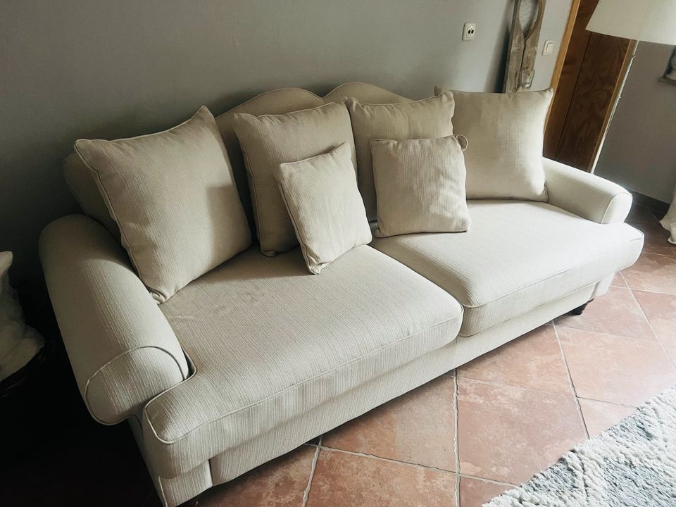 Big Sofa - Couch in Beige in Florstadt