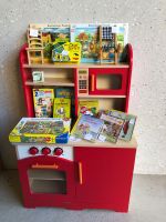 Kinderküche Spielküche Puppenküche Holz rot Bayern - Langensendelbach Vorschau