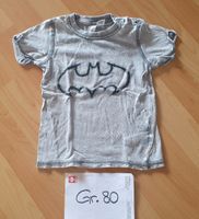 Baby Batman T-Shirt Shirt Größe 80 Junge Mädchen grau Bayern - Pfronten Vorschau