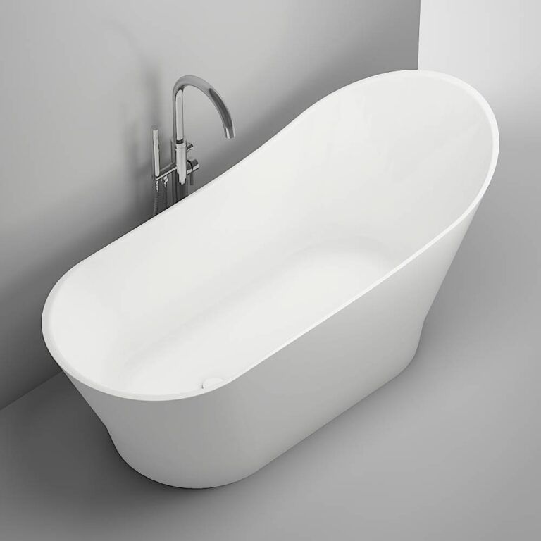 Mineralguss Designer Badewanne freistehend Kollektion Cozy Oval in Waldbröl