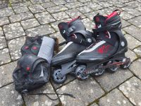 K2 Kinetic 80 Inline Skates Schwarz-Rot (Gr. 10.5 / 44.5) Rheinland-Pfalz - Montabaur Vorschau