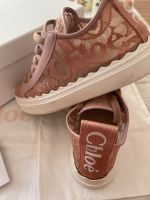 Original Chloé Sneaker Lauren aus spitze mit Leder Altona - Hamburg Blankenese Vorschau