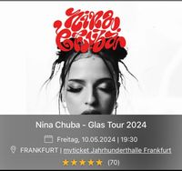 Nina Chuba Ticket - Frankfurt 10.05.2024 Stehplatz Frankfurt am Main - Ginnheim Vorschau