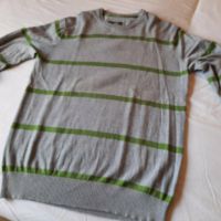 Pullover grau mit grünen Streifen; Größe: XL Bayern - Burgkunstadt Vorschau