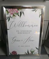 Bilderrahmen für Hochzeit (Willkommensschild/Tischkarten) Thüringen - Ilmenau Vorschau