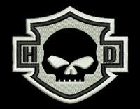 Harley Davidson HD Skull Patch Aufnäher USA MC NEU #26 Thüringen - Apolda Vorschau