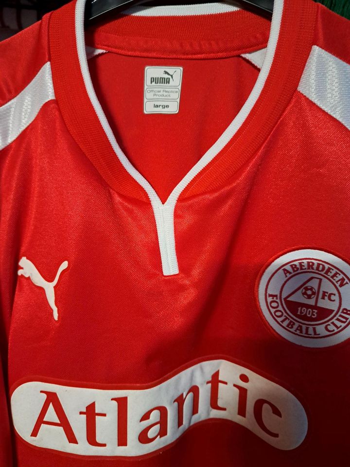 Aberdeen FC Trikots L XL XXL Schottland matchworn umbro puma in Brühl