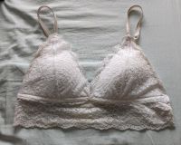 H&M Bralette BH top wattiert spitze weiß 40 Wiesbaden - Mainz-Kostheim Vorschau