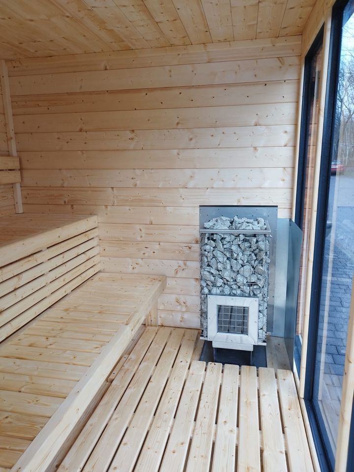 Garten Outdor Sauna FassSauna  LAPONIA 3,24x2,42 m auch nach Maß in Görlitz